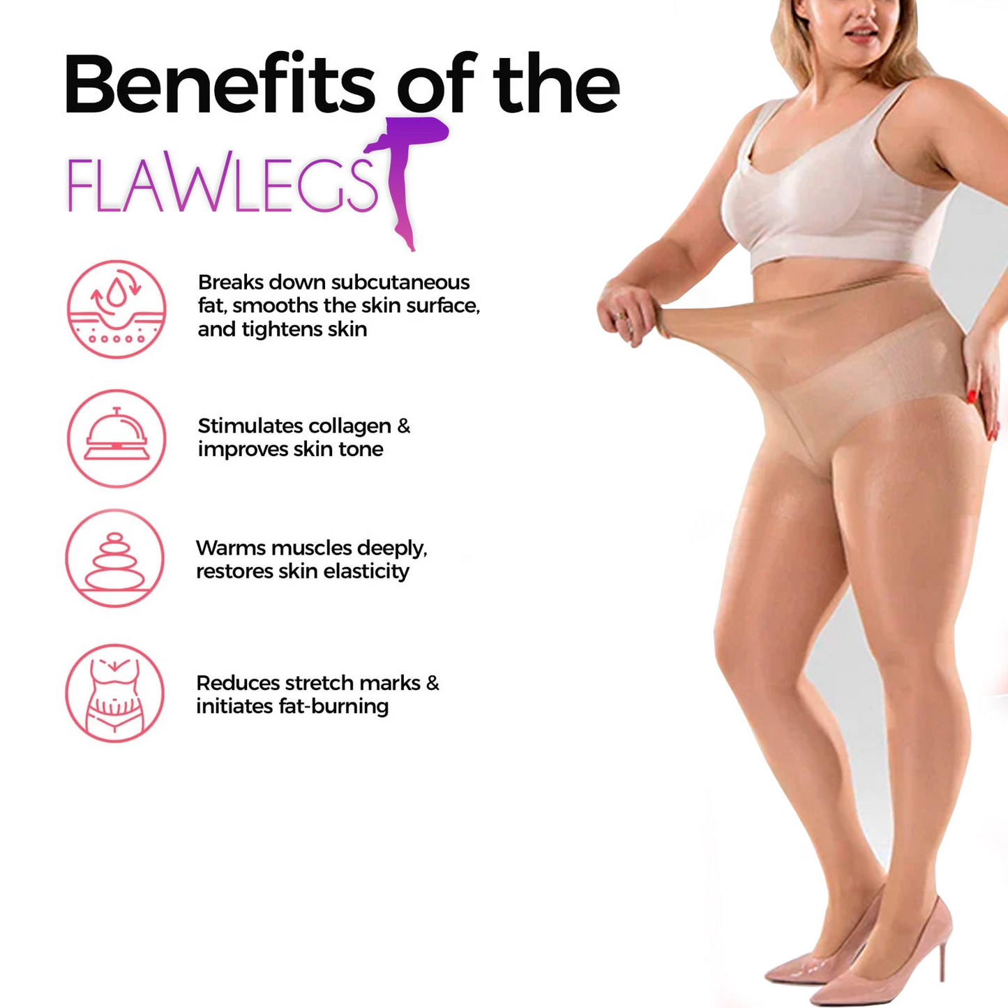 FlawLegs - The celebs Anti-cellulite tights